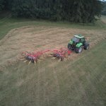Differently shaped areas of land can be raked nicely and quickly