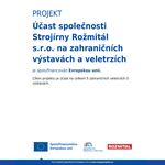 ROZMITAL v Evropě: zúčastnili jsme se pěti prestižních zahraničních výstav i díky podpoře EU