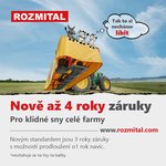 Až 4 roky záruky: více jistoty s technikou ROZMITAL