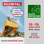 ROZMITAL na AgriShow 2026: novinky, prověřená technika i silná nabídka pro sezónu