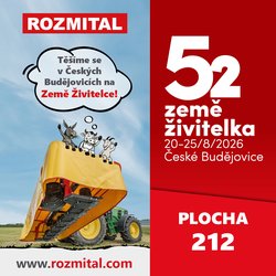 Pozvánka na Zemi živitelku 2026 Pozvánka na Zemi živitelku 2026