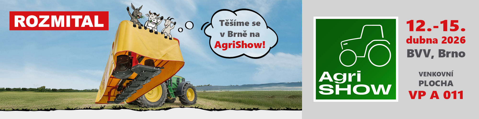 ROZMITAL na AgriShow