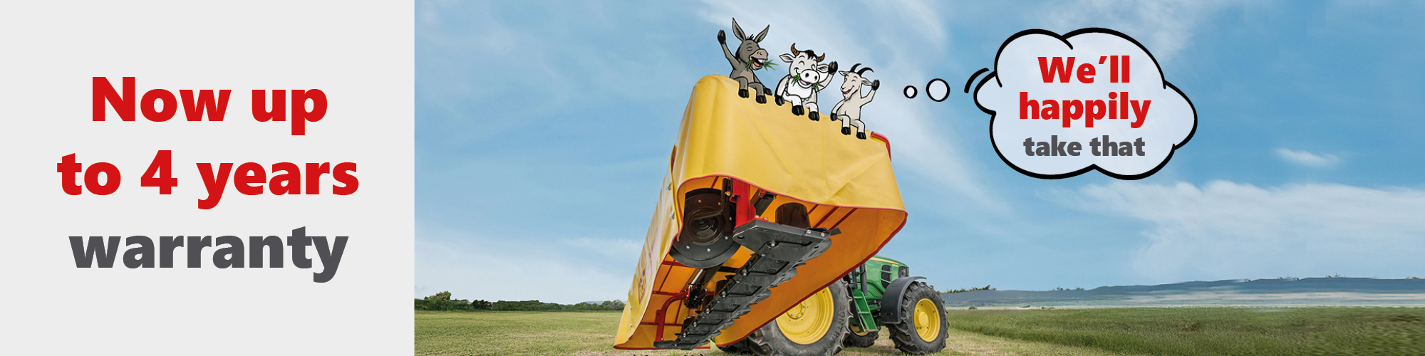 Up to 4 Years of Warranty: More Confidence with ROZMITAL Equipment